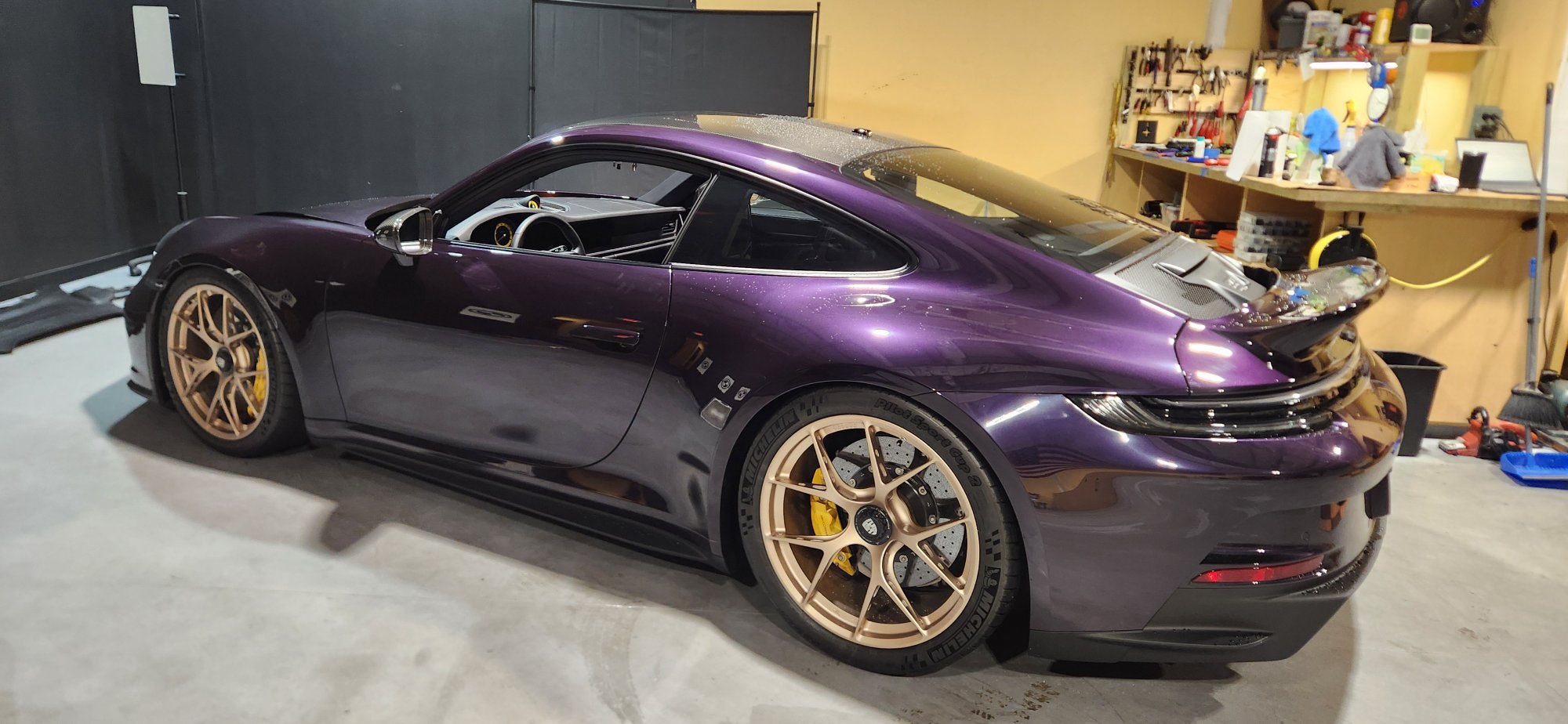 Purple Porsche 911